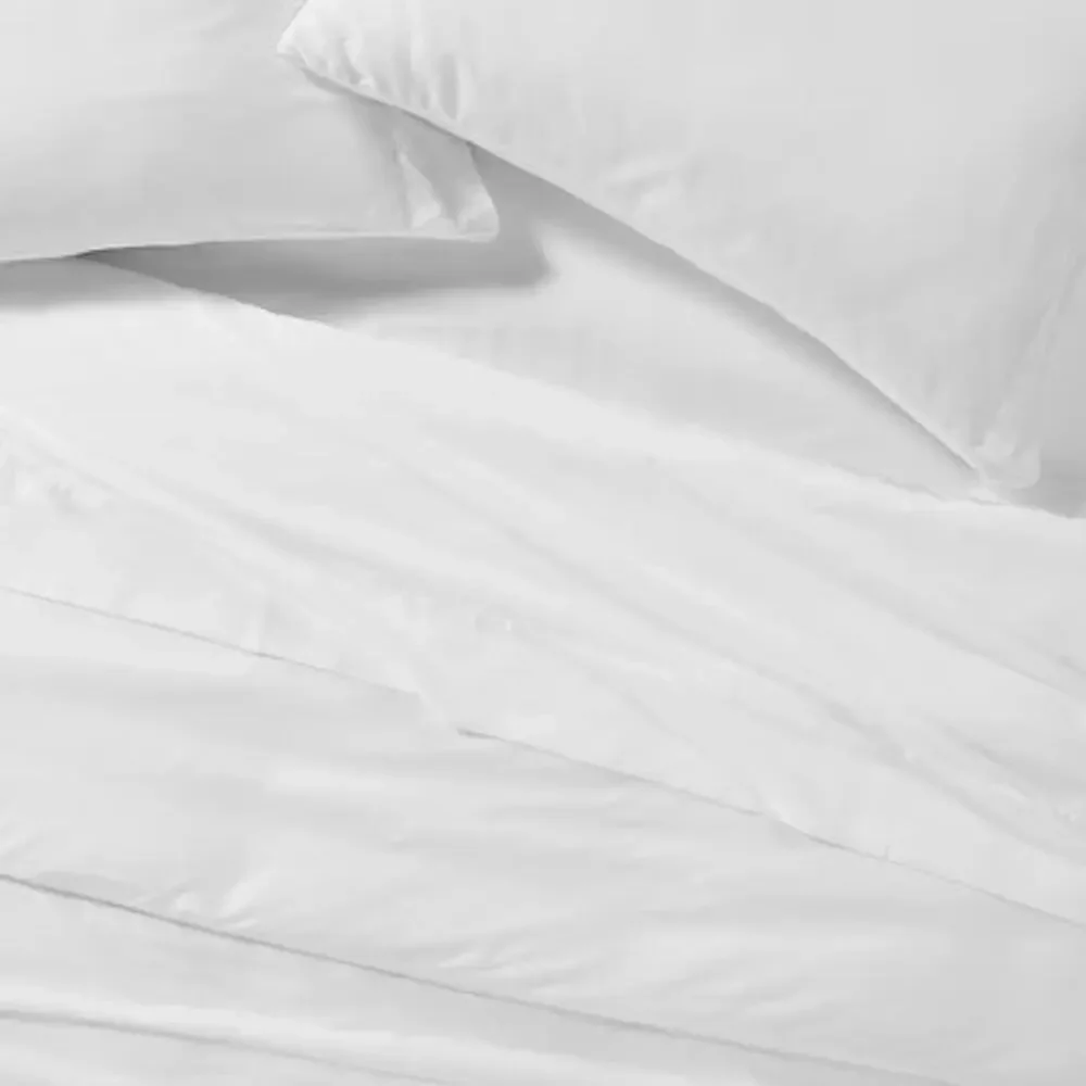 NWT Sijo AiryWeight Eucalyptus Sheet Set, - 3pc - 2 Pillowcases 1 Sheets Snow K